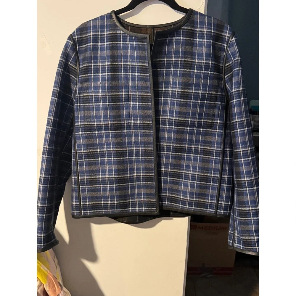 reversible plaid